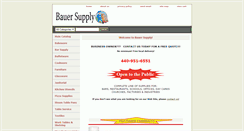 Desktop Screenshot of bauersupply.com